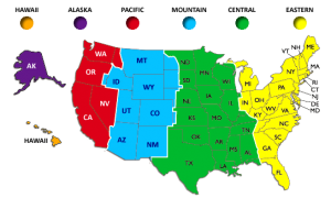 United States Time Zones